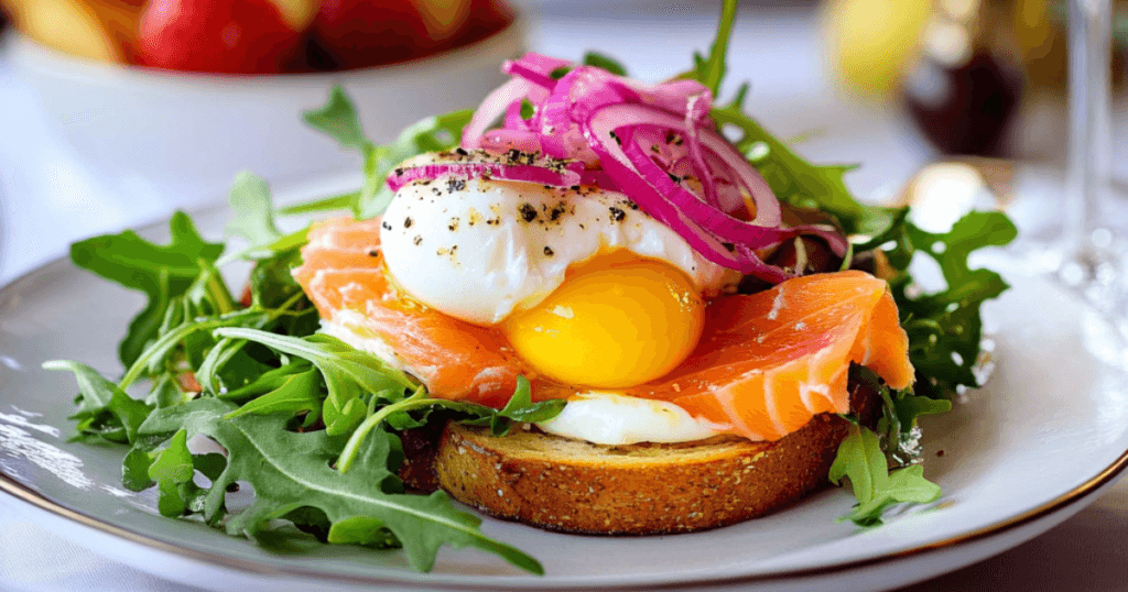 Is smoked salmon on toast good for you