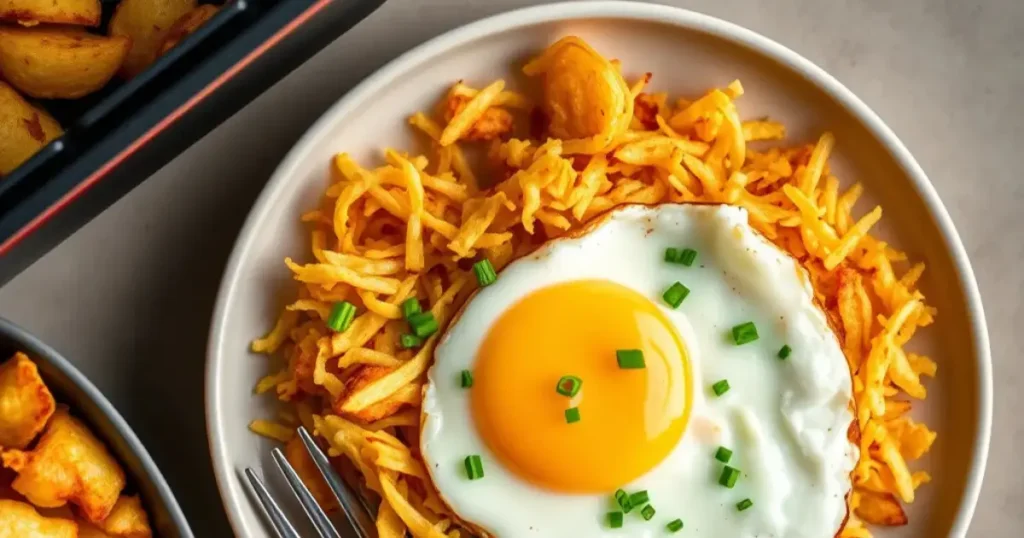 air fryer hash browns