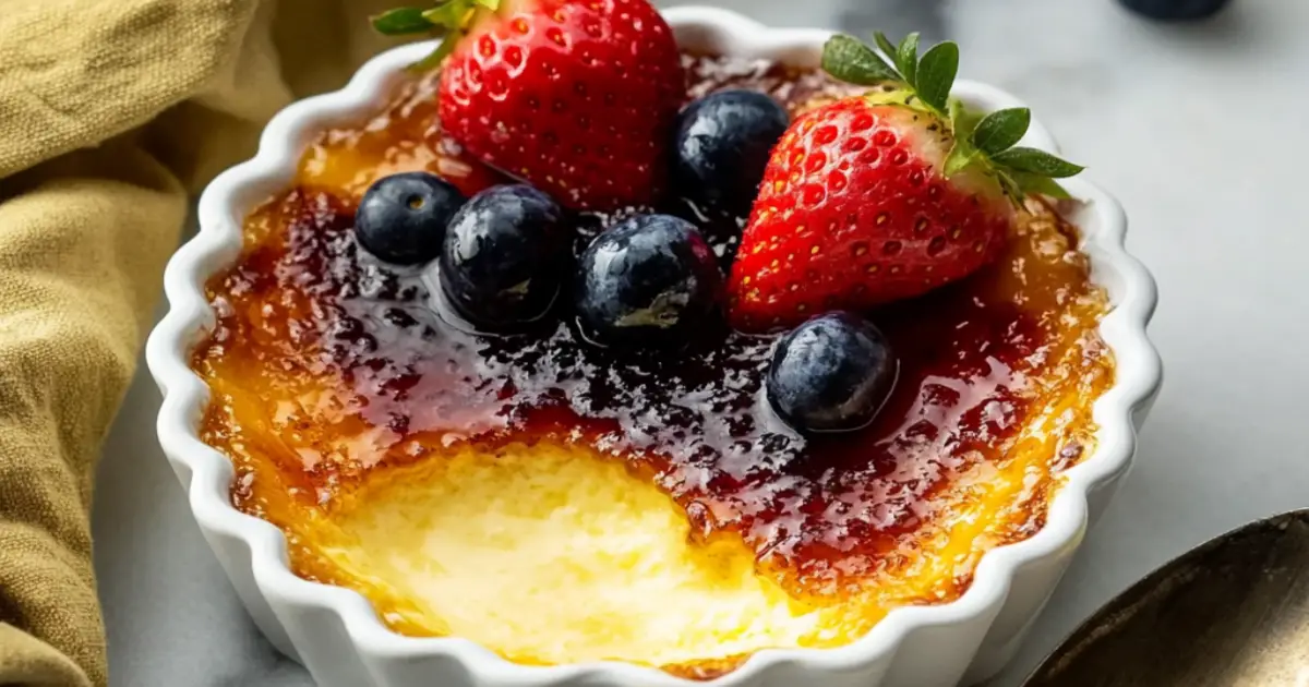 What does crème brûlée taste like