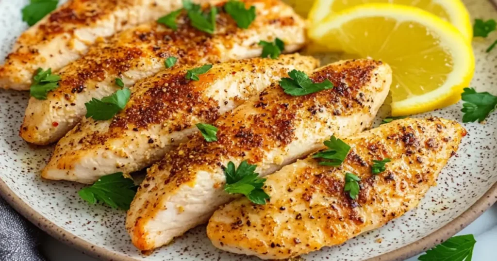 thin sliced chicken breast recipes