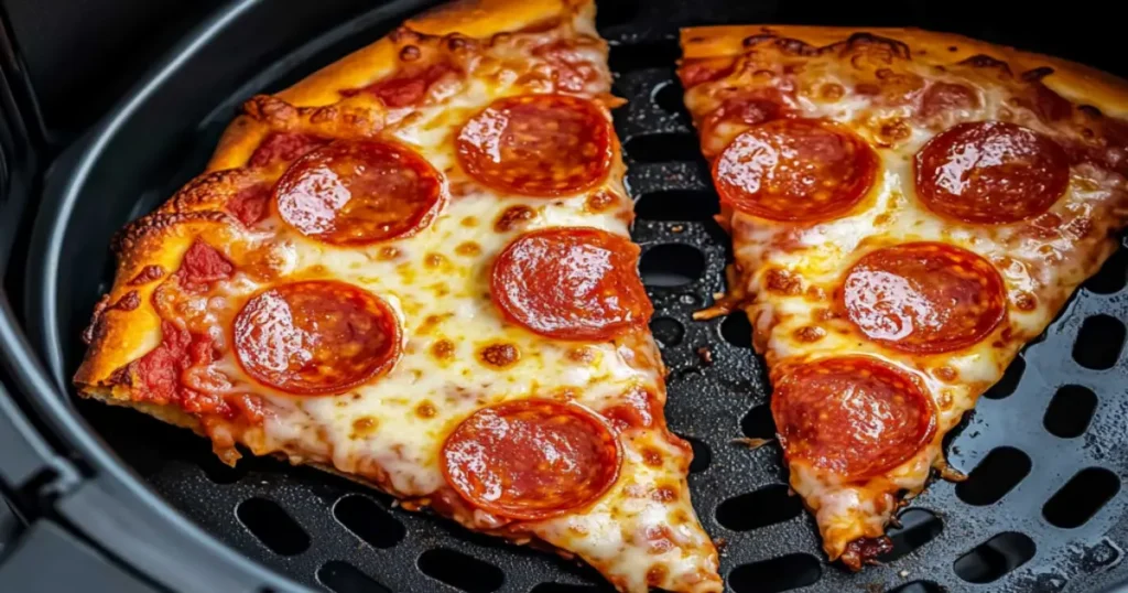 how long to cook frozen pizza in air fryer