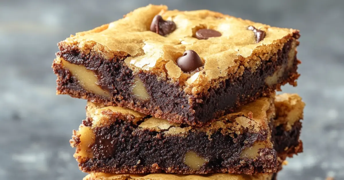 how to make brookies with brownie mix and cookie dough