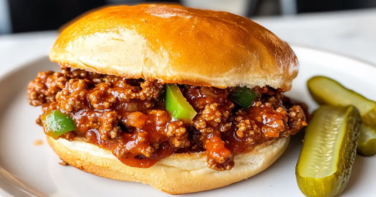 easy sloppy joe recipe 3 ingredients