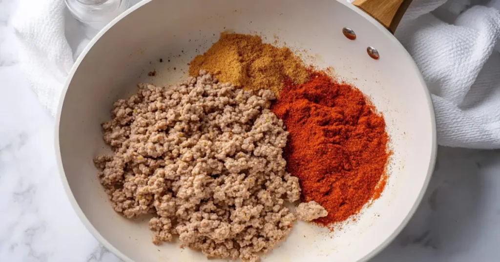 how to cook ground turkey on stove