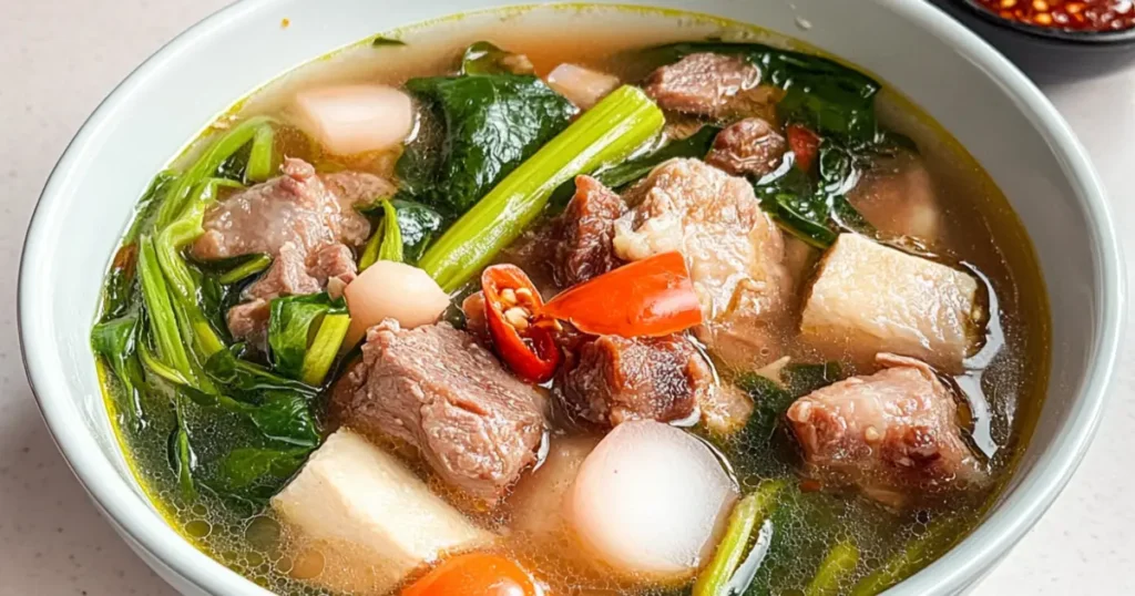 sinigang recipe