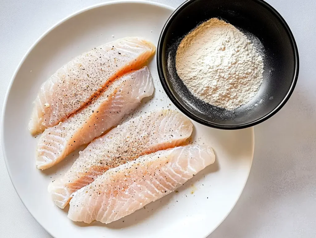 Deliciously Grilled Rockfish Fillets with Fresh Herbs and Lemon