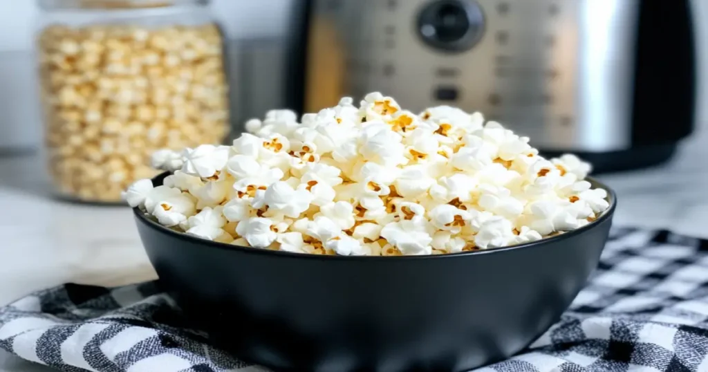 Can you make popcorn in an air fryer