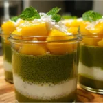 Matcha-Mango Chia Pudding: A Nutritious Tropical Delight