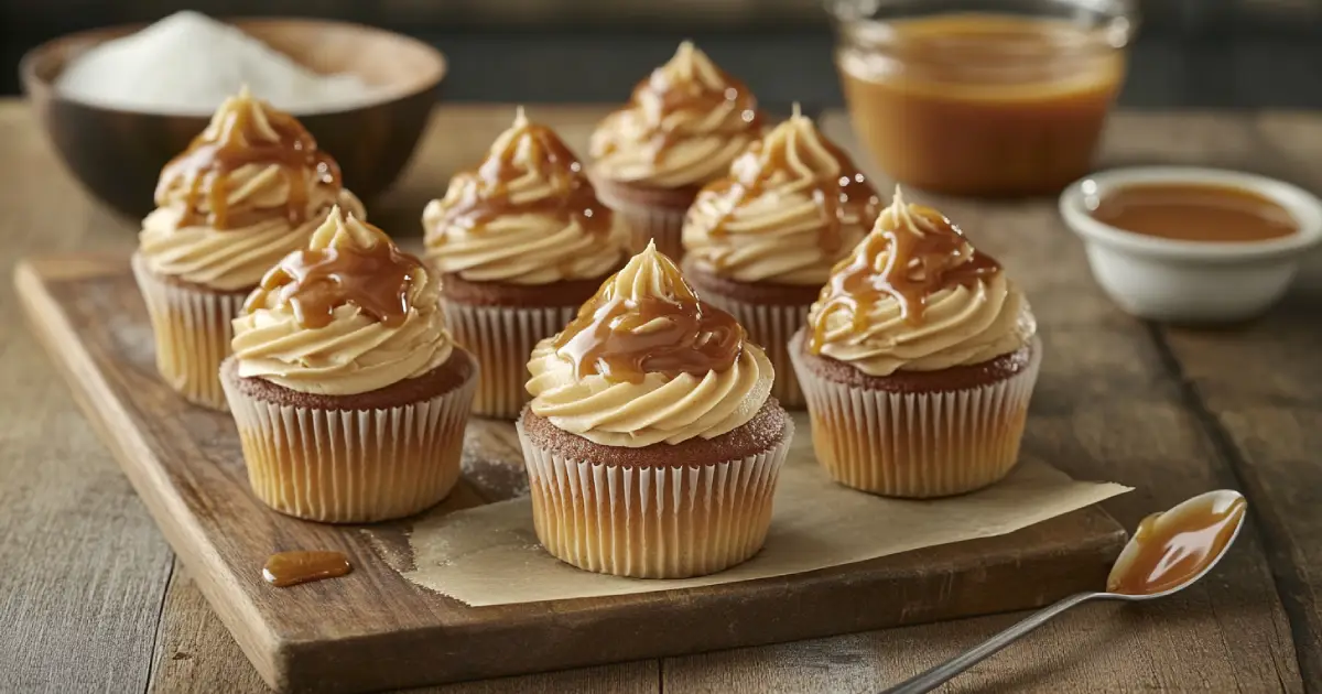 Irresistible Caramel Cupcakes: A Sweet and Gooey Delight