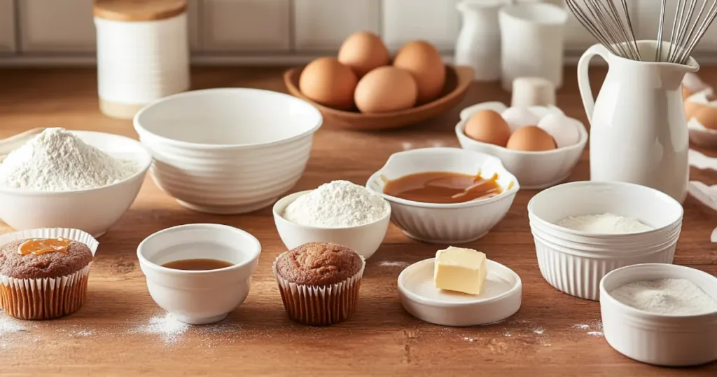 Essential Ingredients for Perfectly Sweet Caramel Cupcakes